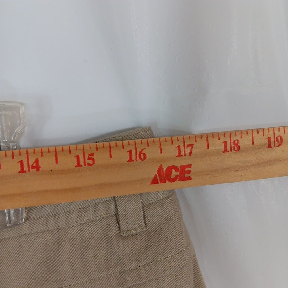 @ School By French Toast Skirt Girls Size 20 Tan Pleated At Hem - Picture 4 of 8